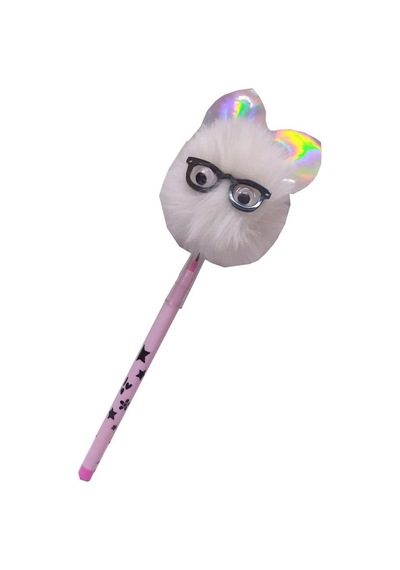 Peluş Kedi Gözlüklü Yumurtlayan Kalem