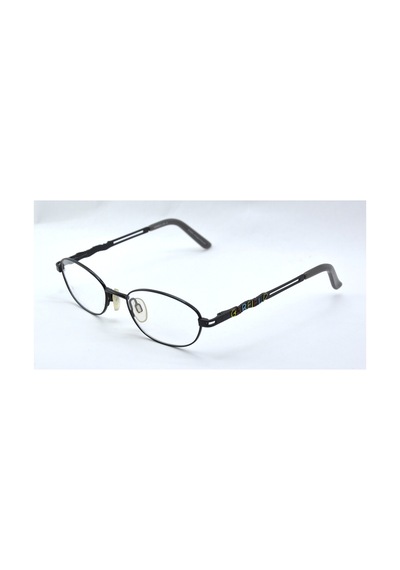 Kıds Eyeglasses Frame 376 Black 46 16 125 Siyah Unısex Çocuk Gözlüğü