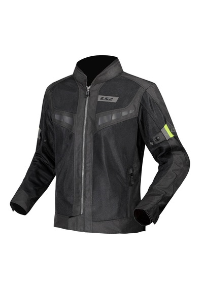 Ls2 Blade Air Siyah - Neon Sarı Yazlık Motosiklet Montu