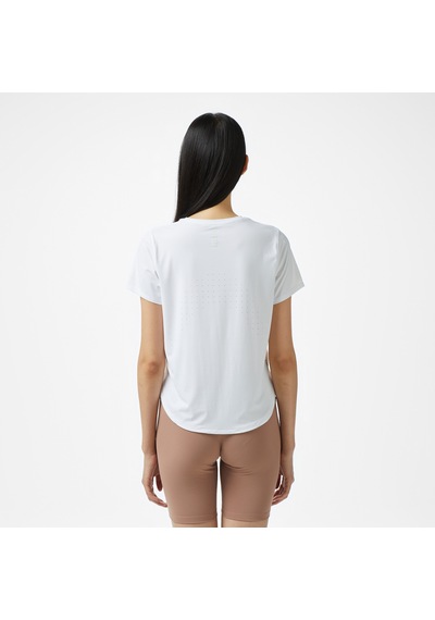 Under Armour Launch Elite Kadın Beyaz T-shirt 1389564