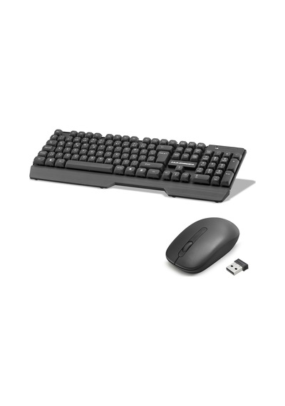 Büro Ev Ofis Bilgisayarı İçin Siyah Stil Kablosuz Klavye Mouse Seti Diğer