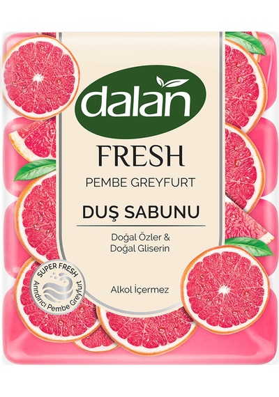 Dalan Fresh Pembe Greyfurt Duş Sabunu 4 X 150 G 2 Adet Diğer