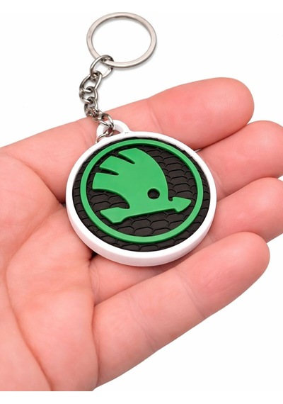 Skoda Logo Anahtarlık Dayanıklı Oto Anahtarlığı