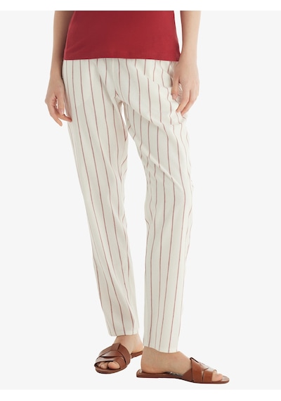 Blackspade Kadın Pantolon 60560 - Bordo Çizgili Bordo