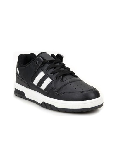 Papuçcity Cool Foor Pu Unisex Günlük Spor Ayakkabı SİYAH-BEYAZ