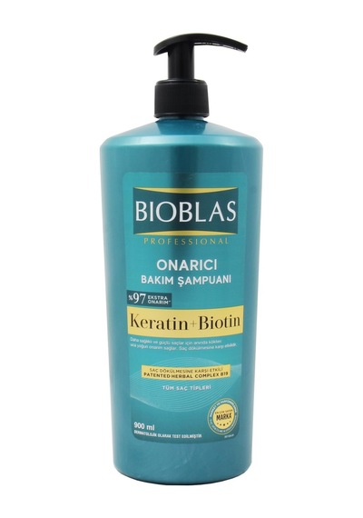 Bioblas Keratin & Biotin Onarıcı Bakım Şampuan 900 ML