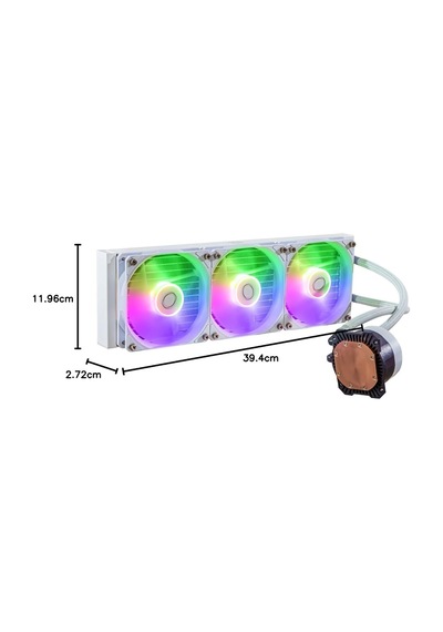 Masterliquid 360 L Core Argb Su Soğutucu, İki Bölmeli Gen S Pompalı Cpu Sıvı Soğutucu, 120 Mm Argb Fanlı, Lga 170 Diğer