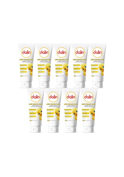 Dalin Pişik Öneliyici Krem/pişik Kremi 100ml Bebekler İçin 9 Lu Set