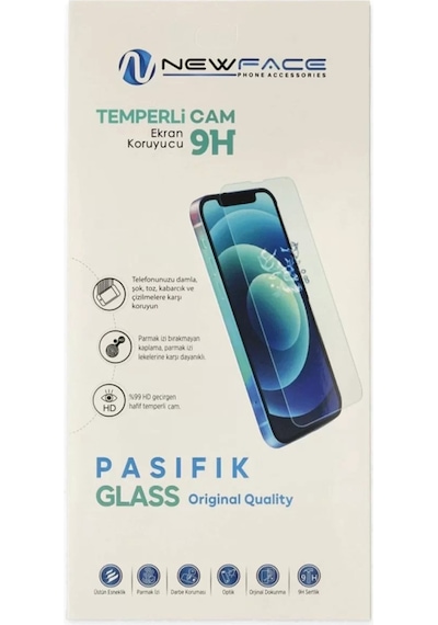 Newface Apple İphone 16 Pasifik Cam Ekran Koruyucu
