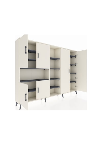 Arges Dolap 13 Raflı 6 Kapaklı 220x30x163 Aytaşı-aytaşı/antrasit Aytaşı-aytaşı/antrasit Arges Dolap 13 Raflı 6 Kapaklı 220x30x163 Aytaşı-aytaşı/antrasit Aytaşı-aytaşı/antrasit