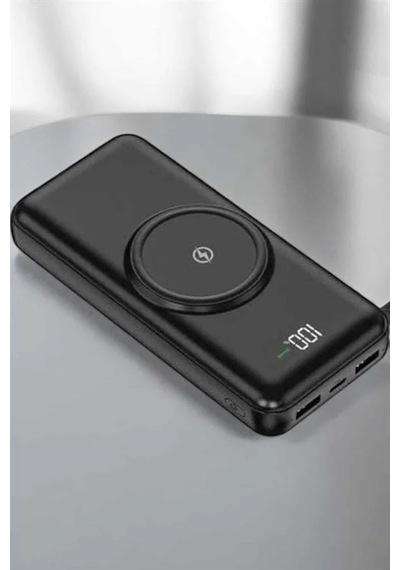10.000 Mah Powerbank 4 Portlu Hızlı Şarj Dijital Göstergeli Siyah 85535275