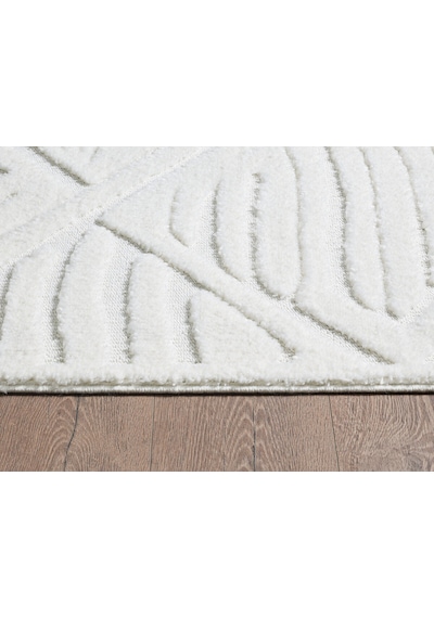 Mariesse Home Elit Bukleli Yumuşak Peluş Post Shaggy Çocuk Odası Oturma Odası Salon Mutfak Halısı 0769a Beyaz