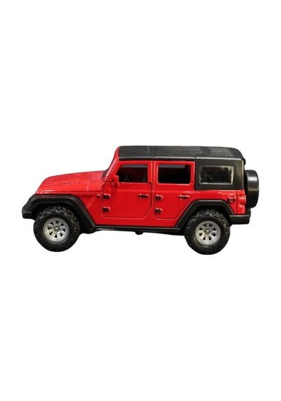 Ctoy Çek Bırak Kapıları Açılabilen Arazi Aracı 63919 Kırmızı Çok Renkli