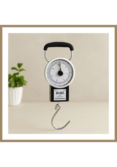 Kahveci.store 2in1 İbreli Kantar Ve 100 Cm Metre 22