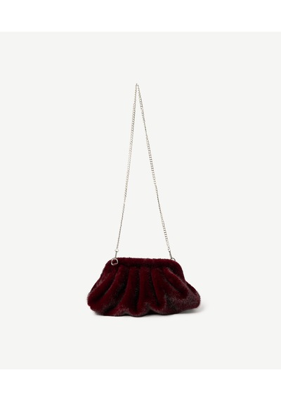 Yargıcı Kürklü Portföy Çanta 26kkcn3062x 016 Bordo