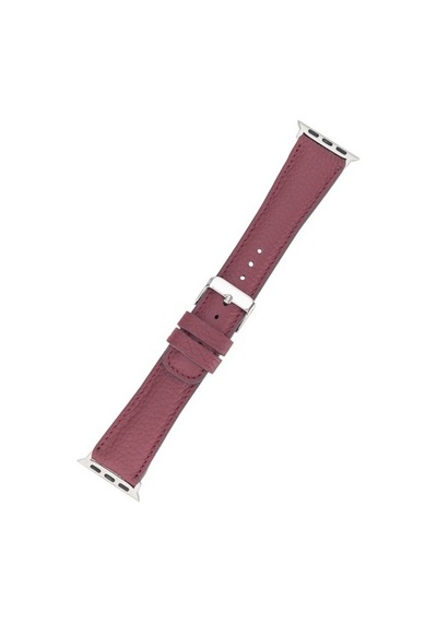 Bouletta Apple Watch Uyumlu Deri Kordon 42-44-45Mm Fl6 Bordo