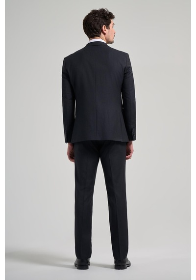 İmza Koyu Lacivert Çizgili Desen 2 Düğme Classic Esnek Slim Fit Takım Elbise 1001250158 Koyu Lacivert İmza Koyu Lacivert Çizgili Desen 2 Düğme Classic Esnek Slim Fit Takım Elbise 1001250158 Koyu Lacivert