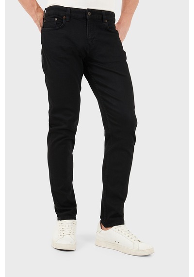 Emporio Armani Pamuklu Slim Fit Dar Paça Kot Pantolon Erkek Kot Pantolon Em006514 Af29576 Mc002 Siyah Emporio Armani Pamuklu Slim Fit Dar Paça Kot Pantolon Erkek Kot Pantolon Em006514 Af29576 Mc002 Siyah