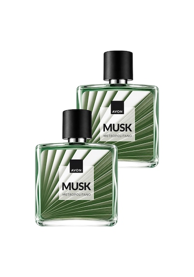 Avon Musk Metropolitano Erkek Parfüm EDT 2 x 75 ML