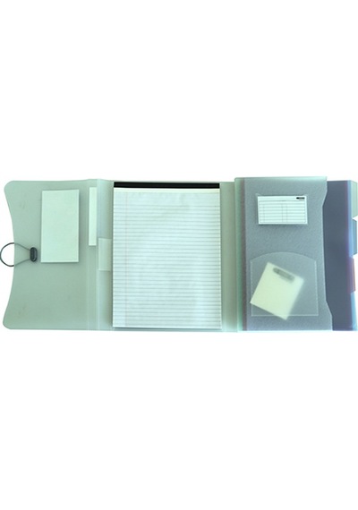 Esselte Mineral 49041 Pp Belge Kapağı 4 Bölmeli Şeffaf Dosya Seti
