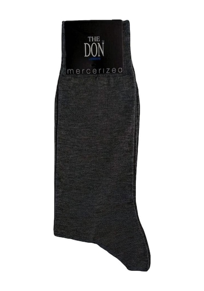 The Don London Merserize Erkek Çorap Gri-Gri-40-44 Gri