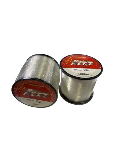 Powerex Pulse 1000m. 0,45mm. 13kg. Carbon Monofilament Misina