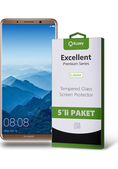 Huawei Mate 10 Pro Ekran Koruyucu Cam 5 Adet (534060902) 20 Tl Fark Ile Apple  Uyumlu iPhone Hızlı Şarj Kablosu