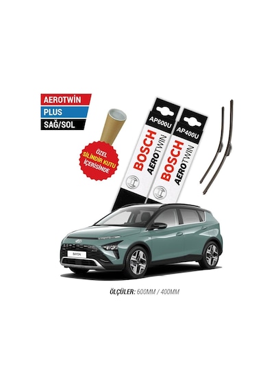 Hyundai Bayon Silecek 2021-2026 Bosch Aerotwin Plus