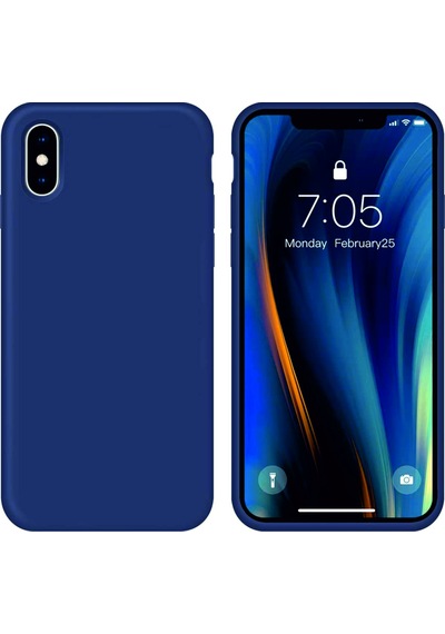 Apple Uyumlu iPhone X Kılıf Kamera Korumalı Silikon Rubber Arka Kapak 001