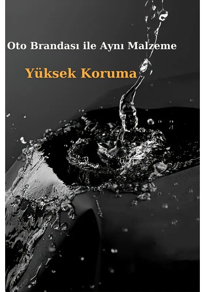 Siyah M Beden Elektrikli Scooter Brandası, Koruyucu Örtü- Su Geçirmez Siyah