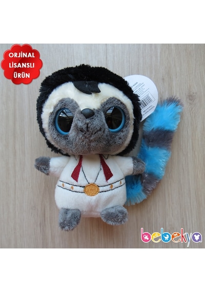 Yoohoo Lisanslı Peluş Rock Yıldızı Tasarım Karizmatik Peluş Galago