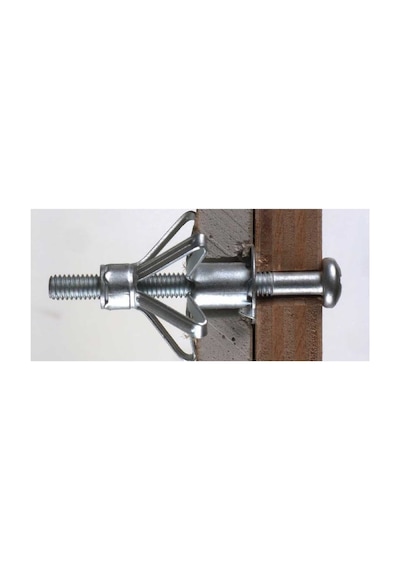 Paraşüt Tipi Çelik Alçıpan Dübeli 4 X 38 Mm 25 Adet