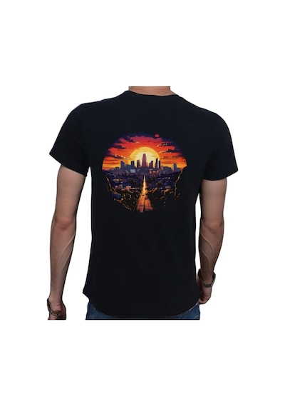 City T-shirt Siyah