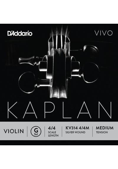 Daddarıo Kv314 Keman Tek Tel, Kaplan Vıvo, Scale Length 4/4, G- S