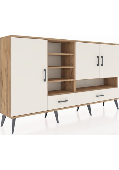Arges Konsol 8 Raflı 2 Çekmeceli 3 Kapaklı 176x30x99 Çam-aytaşı Aytası - Atlas Çam Arges Konsol 8 Raflı 2 Çekmeceli 3 Kapaklı 176x30x99 Çam-aytaşı Aytası - Atlas Çam