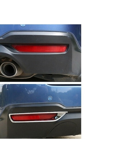 Subaru Forester 2013-2018 Arka Reflektör Çerçevesi Abs Krom 2 Prç