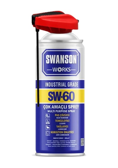 Sw60 Çok Amaçlı Koruyucu Sprey, Kobra Başlık, 400 Ml Diğer