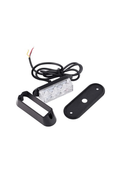Araba Kamyon 3 Led Kırmızı Acil Flaş Uyarı Işığı 12-24v