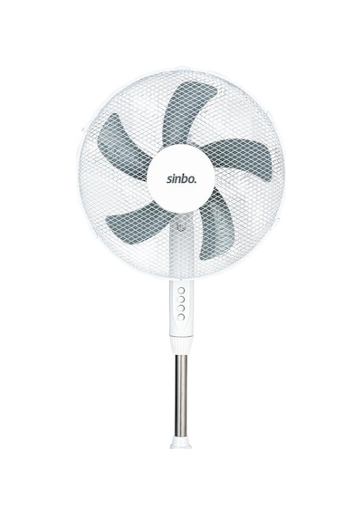 Sinbo Sf-7704 Ayaklı Vantilatör 16 İnç 35w Sessiz Fan 3 Kademeli Yükseklik Ayarlı Ev Tipi