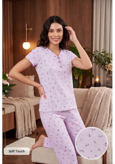 Lela Bayan Pijama Takımı 65770755 Lila LİLA