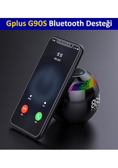 Gplus G90S Bluetooth 5.0 Çift Alarmlı Radyolu Dijital Masa Saati Gplus G90S Bluetooth 5.0 Çift Alarmlı Radyolu Dijital Masa Saati