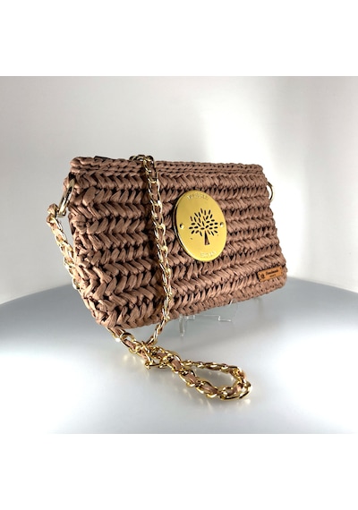 Aysun's Handmade El Örgüsü Kadın Hasır Çanta - 004