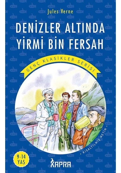 Denizler Altında Yirmi Bin Fersah / Resimli Genç Klasikler Ser...