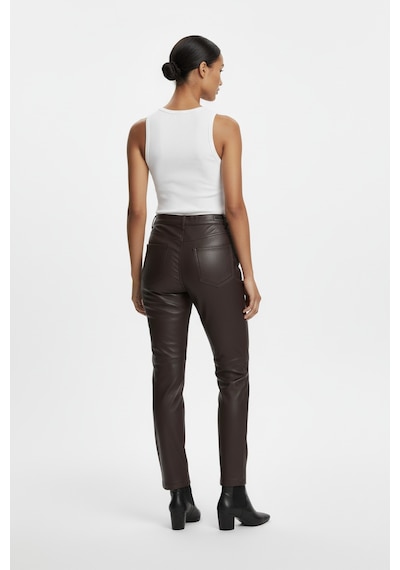 Seleste Kadın Pantolon 24k343 Bordo