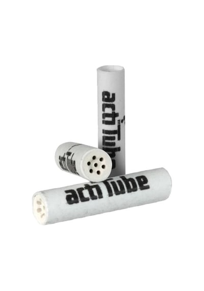 Actitube Karbonlu Pipo Filtresi 6 Mm 50 Adet