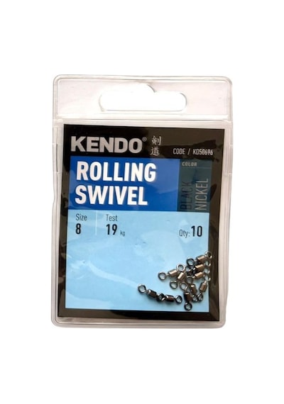 Kendo Rolling Swivel Bilyalı Fırdöndü 10adet No:8