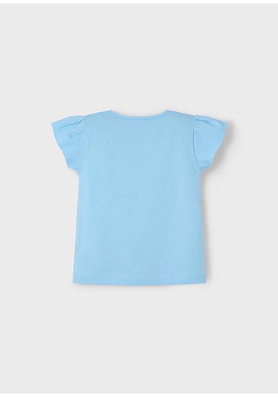 Mayoral Kız Çocuk T-shirt 3015m Mavi