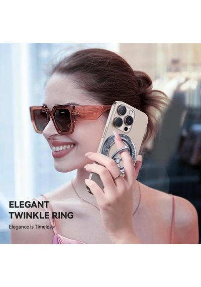 Joyroom Jr-zs425 Magnetic Ring Holder Telefon Tutucu Beyaz