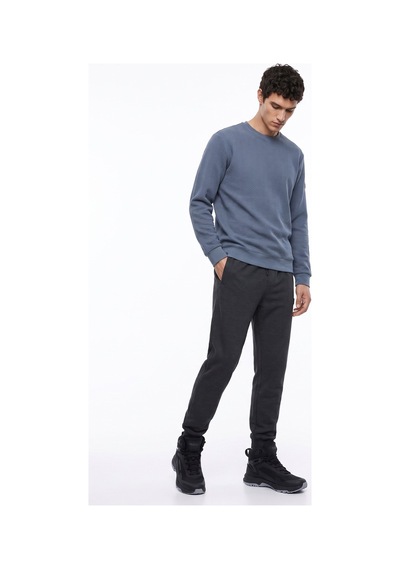 Discovery Expedition D6wm-swt3774 Mavi Jakarlı Erkek Sweatshirt