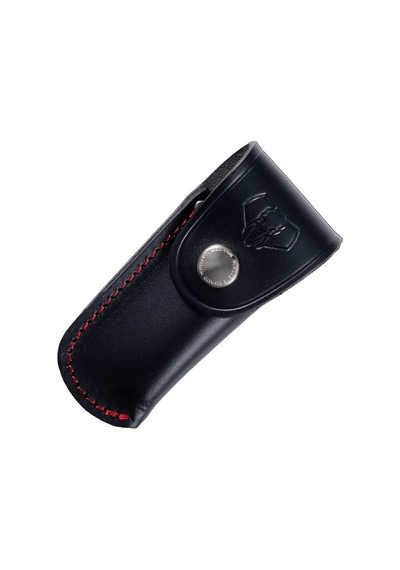 Cudeman 451-af Mini Vendetta Bull Horn Boğa Boynuzu Saplı Deri Kılıflı Kamp Çakı Çok Renkli